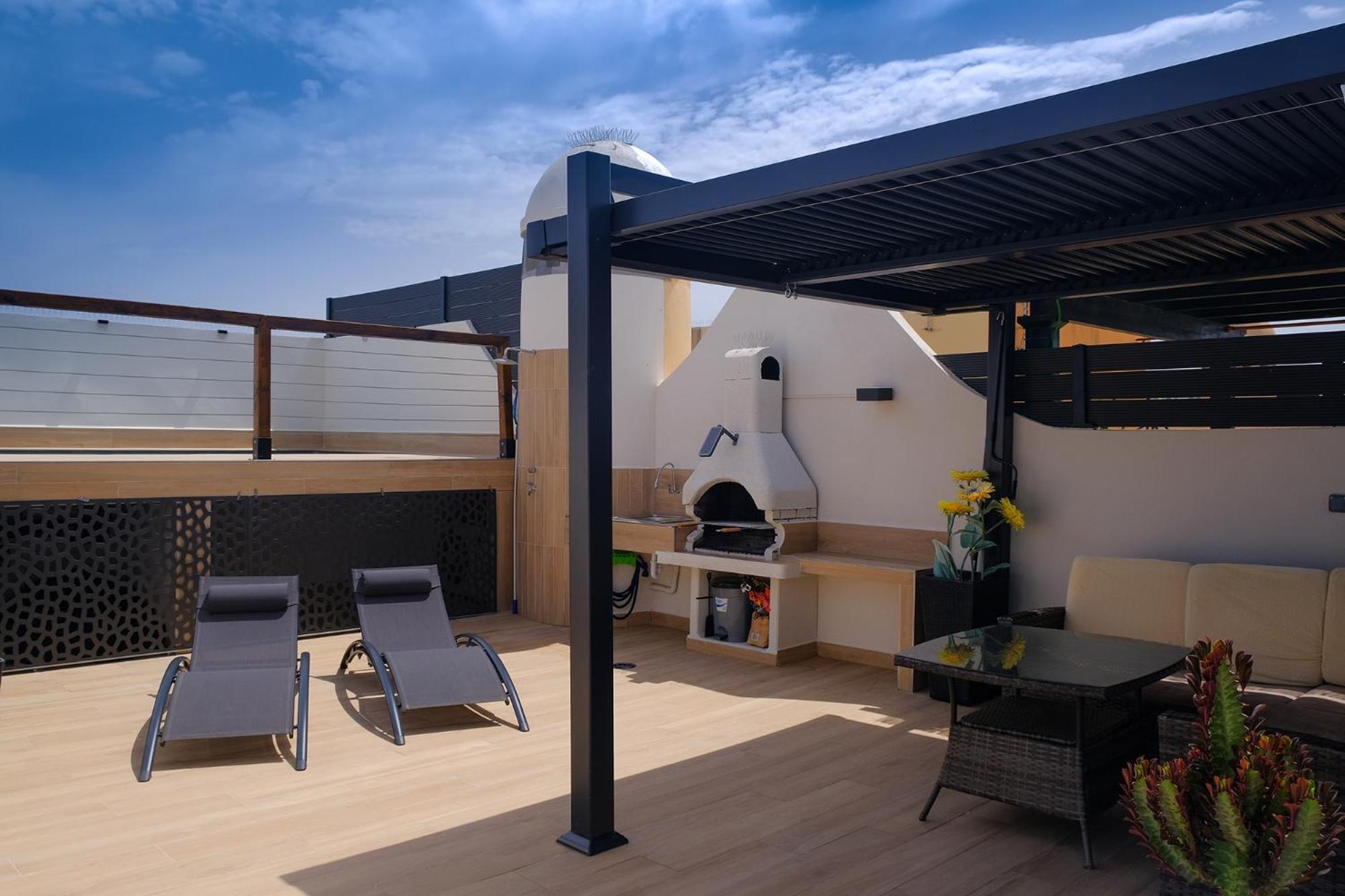 דירות ורה El Atico De Teresa Con Piscina Privada Climatizada A 250M Playa מראה חיצוני תמונה