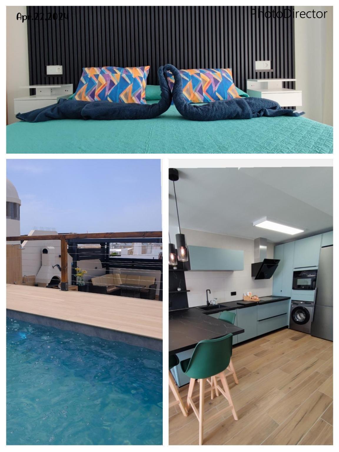 דירות ורה El Atico De Teresa Con Piscina Privada Climatizada A 250M Playa מראה חיצוני תמונה